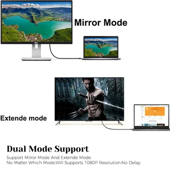 1.8 m DP Displayport na VGA Kábel pre Notebook Ploche 1080P HD High Jasné DP na VGA Kábel pre HDTV Monitor, Projektor, PC Počítač
