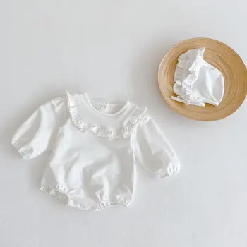 BOBOTCNUNU 2021 Jeseň Detské Oblečenie Novorodenca Oblečenie Prehrabať Kombinézu A Klobúk 100 Dní Detské Oblečenie