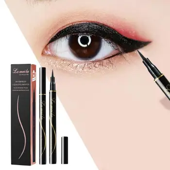 Nepremokavé Čierna Tekutina, Kontúrovacia Ceruzka Dlhotrvajúci Eye Liner Ceruzka Tekuté Očné Linky Pero Tvoria Hladké Rýchlo Suché Oko Kozmetické