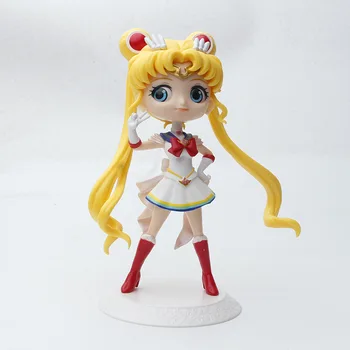 Nové Sailor Moon Anime Akcie Obrázok Tsukino Usagi Hračky, Bábiky postavy Cartoon Deti, Dievčatá Vianočný Darček tortu vňaťou