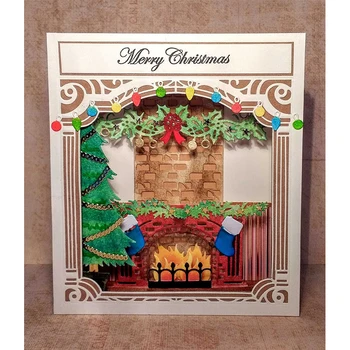 Nové Vianočné Santa Claus Ježiš Rezanie Kovov Zomrie Šablón Pre DIY Scrapbooking Dekorácie Razba Dodávateľa Remeselníci vysekávané 2019