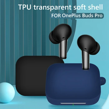 Silikónové Kompatibilné S Bluetooth Headset Prípade Oneplus Puky Pro S Hákom Pre Slúchadlá, Príslušenstvo Prípade Multi-Farba Voliteľná