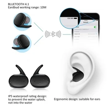 Y30 Bezdrôtové Bluetooth Slúchadlá Outdoor Športové Slúchadlá S Mikrofónom HIFI Touch HD Prenosné Stereo Headset Pre Android IOS