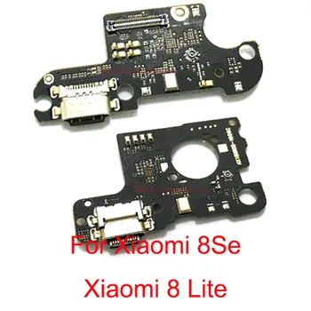 10 PC cez USB Nabíjací Port Rada Dock Flex Kábel Pre Xiao Mi 8 Se Lite MI8SE MI8Lite Xiaomi8 lite Se Opravy Dielov
