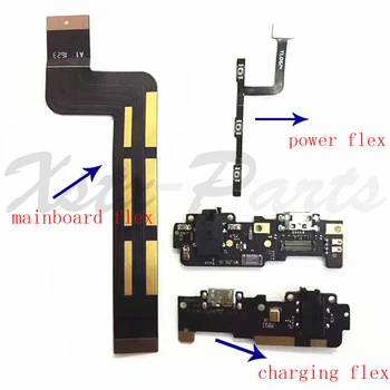 1PCS Pre Meizu M3E USB Dock Konektor Nabíjania, Nabíjačku Port FPC Flex Kábel /Doske Connect Flex/ Zapnutie-vypnutie Flex Kábel