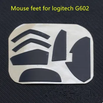 2 sady/pack TPFE myši korčule myši nohy pre Logitech G602 výmenu myši kĺže Hrúbka 0,75 mm