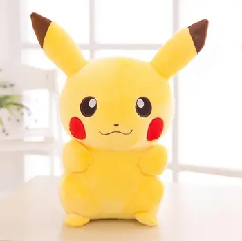 20 cm Pikachu Plyšové Hračky plyšová Detektív Pikachu Filmu, Anime, Hračky pre Deti Bábika pre Dieťa Dieťa Narodeninám Anime