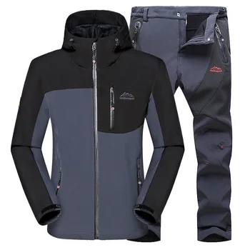 2022 Jeseň Zima Outdoor Bunda pánske Oblek Soft Shell Rybárske Oblečenie, Cyklistické Oblečenie Outdoor Nepremokavé Bunda Windproof