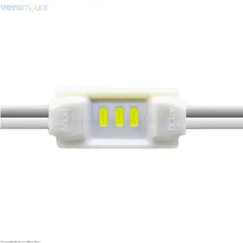 20pcs 12V DC SMD 3014 Vstrekovanie LED Modul String IP65 Vodeodolný LED Svetlo Modulu 0,3 W 3 Led diódy 18*09mm pre mini listov
