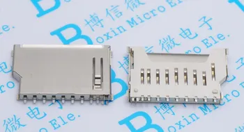 20PCS MMC / SD stánku pamäťovú kartu držiaky zásuvky pre SD karty, konektor krátky typ