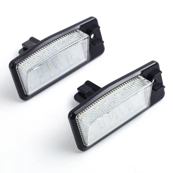 2ks LED Licenčné Číslo Doska Svetlo Lampy Pre Nissan Altima L32 Rogue T32 X-Trail Pathfinder R51 Maximá A35 Murano Z50 Z51