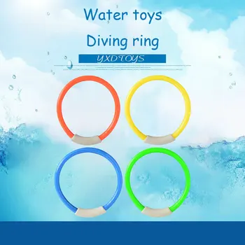 4Pcs Deti Horúcich Letných Odd-tvarované Hádzanie Hračiek Zábavné Bazén Potápanie Hry Hračky pre Deti Ryby Príslušenstvo Hračky