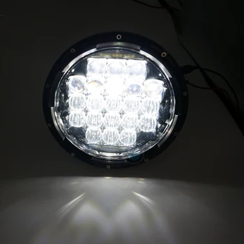 7 palcový LED Reflektor pre Motocykel Turné Ulici Electra Glide Road King Softail 7