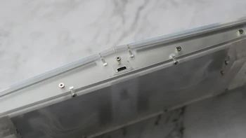 Akryl prípade pre Libra mini 40% vlastné klávesnicou (Hot Swap Dual Doska S hojdacia bar Žiadne svetlo