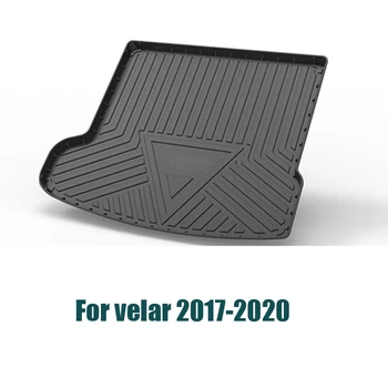 Auto Nákladné zadné batožinového priestoru mat Pre Land Rover Range Rover Velar 2020 2019 2018 2017 Anti-slip mat Cargo Boot Líniové Príslušenstvo