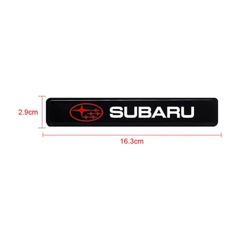 Automobilový Lampa ABS Znak Mriežky Svetla Auto Prednej maske Odznak Dekorácie LED Mid-grid pre Subaru Impreza Lesník Tribeca XV BRZ