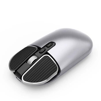 Bezdrôtová Myš Pre Prenosné Nabíjacie Prenosné Tiché Hranie 2.4 G Prijímača Myš Bluetooth-kompatibilné Myš Pre PC Počítač