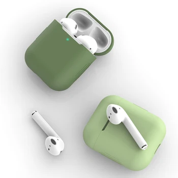 Candy Farby, Slúchadlá Puzdro Pre Apple AirPods 2 1 Vzduchu Struky Prípadoch Luxusné Bezdrôtová Bluetooth Slúchadlá Pre AirPod Ochranný Kryt