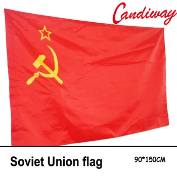 CCCP vlajky, Červená revolúcia zväzu Sovietskych Socialistických Republík Krytý Vonkajší ZSSR VLAJKY ruskej vlajky NN001