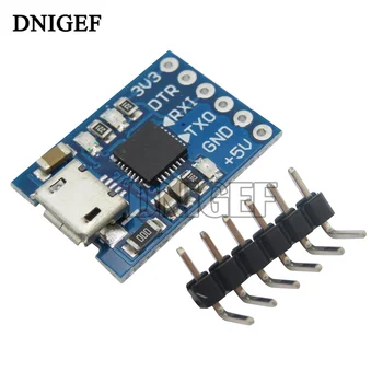 DNIGEF CP2102 Micro USB na UART TTL Modul 6Pin Converter, Sériové UART STC Nahradiť FT232 pre Arduino