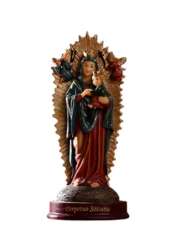Domáce Dekorácie Panny Márie Ikonu Kresťanské Náboženské Ježiš Dekor Katolíckej Posolstvá Z Lourds Socha Socha Obrázok