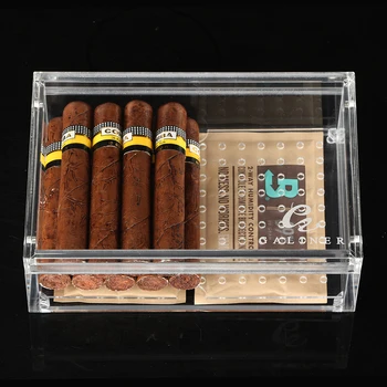 GALINER Box Cigary Humidor Prenosné Nové PVC, Plastové Skrinky Cigaru Prípade Zvlhčovač Taška Nastaviť Cigary Humidor Box