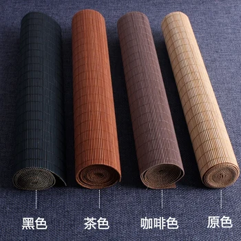 Jednoduchý Japonský štýl bambusu stôl runner umiestnenie čaj mat zenový štýl čaj príslušenstvo izolácia tabuľka mat čaj opony