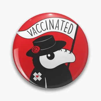 Mor Lekár Očkované Odznak Soft Tlačidlo Pin Oblečenie, Šperky Cartoon Dekor Roztomilý Klope Kovové Klobúk Milenca Kreatívny Darček