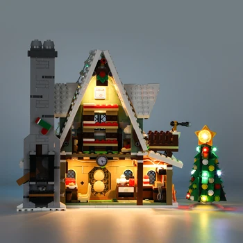 MTELE Značky LED Svetla Kit Pre 10275 Elf Club House，Diaľkové Ovládanie Verzia Vianočný Darček