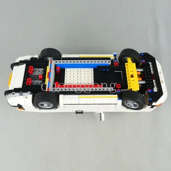 NA SKLADE NOVÉ 1458PCS Biela Hyper auto Super Racing Car Fit 10295 Model Stavebné Bloky, detské hračky dovolenku Vianočné darčeky