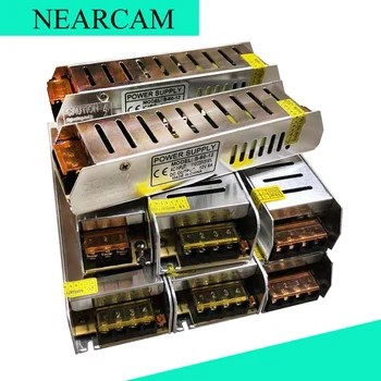 NEARCAM light box vstavané dlhé pásy LED svetlo prepínanie napájanie ovládača 12V5A10A20A30A 50A 40A vysoká frekvencia transformovať