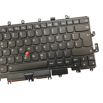 NOVÝ nemecký GR klávesnica pre notebook Lenovo Thinkpad X1 jogy X1 1. 2016 čierna