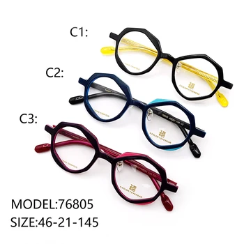 Okuliare dioptrické dámske okuliare s rámom móde Acetát Irregualar Okuliare pre Mužov Zrkadlové Nylon Objektív