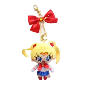Pekné hračky roztomilý Sailor Moon plyšové série keychain anime plushie bábiky, dekorácie pre vak& key Festivaly Narodeniny kawaii dary