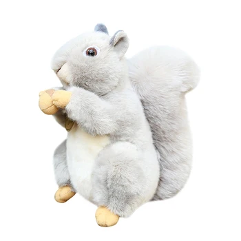 Roztomilé Veveričky Bábika Plyšové Hračky Simulácie Zvieracích Bábika Prázdninový Darček K Narodeninám Domáce Dekorácie