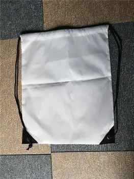 Sublimačná prázdny batoh, Lano Zväzok vrecku polyester skladovanie tašky hot transfer tlač spotrebný materiál 10pcs/veľa