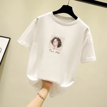 Tlač Voľné Žena T-Shirt Módne Japonský Harajuku Tumblr Bežné Ženy Čierna