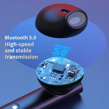 Tongdaytech T13 Bluetooth Slúchadlo Nepremokavé Športové Slúchadlá, LCD Displej 9D Zvuk Slúchadiel Fone De Ouvido Pre jazdu na Bicykli