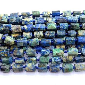 Veemake Modrá Chrysocolla Prírodné drahé Kamene DIY Nerastných Surovín Nugget voľnej Forme Voľné Hrubý Matný Korálky Šperky Dizajn, Takže 07349