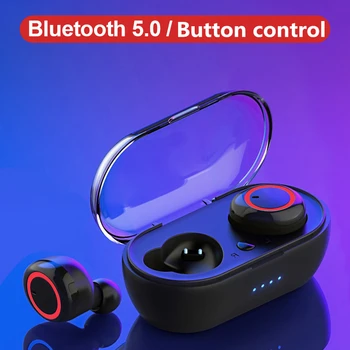 Y50 Tws Slúchadlá Bluetooth Slúchadlá 20pcs Veľa Veľkoobchod v Uchu Slúchadlá Blutooth Slúchadlá Bezdrôtové Slúchadlá Hifi Predaj Šport